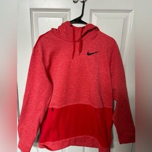 Red Nike Dry Fit Hoodie